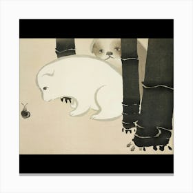 Polar Bears Canvas Print