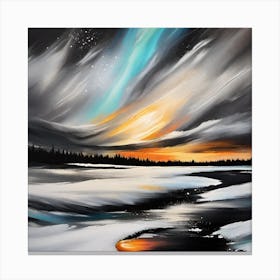 Aurora Borealis 108 Canvas Print