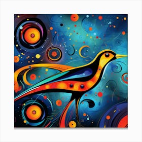 Colorful Bird 7 Canvas Print