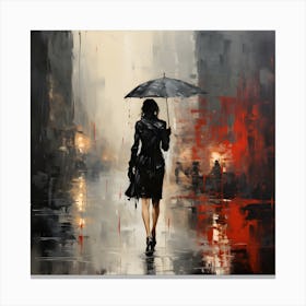 Rainy Day Canvas Print