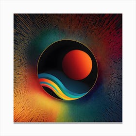 Abstract Painting Canvas Print