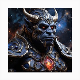 Warcraft Demon Canvas Print