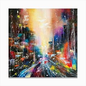 Road To Light Canvas Print
