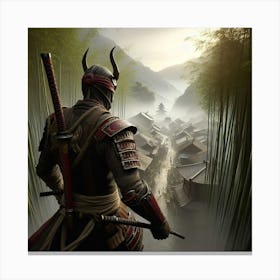 Shinobi Warrior Canvas Print