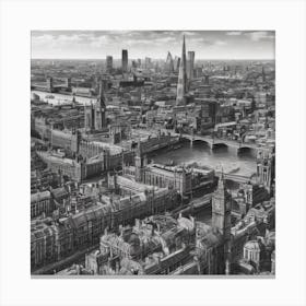 London Skyline Canvas Print