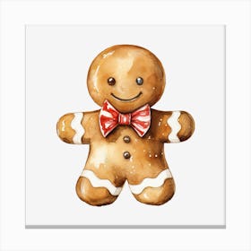 Gingerbread Man 10 Canvas Print