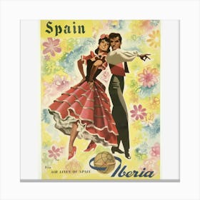 Spanish Dancers Canvas Print