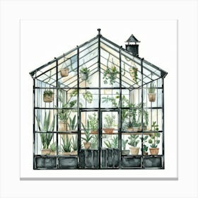 Greenhouse 4 Canvas Print