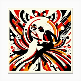 Latin Dancers 1 Canvas Print