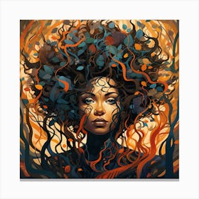 Afrofuturism 89 Canvas Print