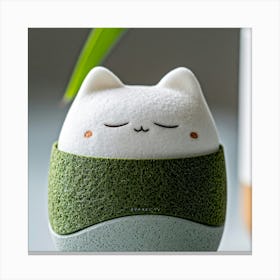 Kawaii Cat Canvas Print