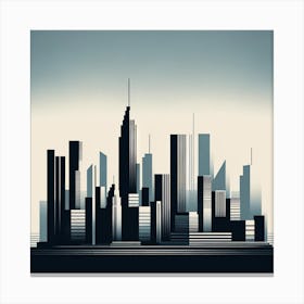 Cityscape 3 Canvas Print