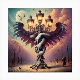 Angel Of The Street Canvas Print