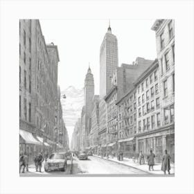 New York City 8 Canvas Print