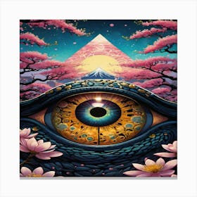 Eye Of The Dragon 1 Canvas Print