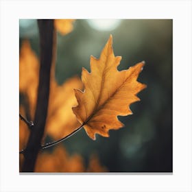 Autumn Leaf 3 Canvas Print