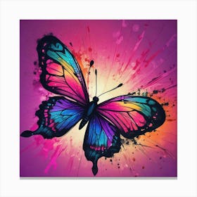 Colorful Butterfly 150 Canvas Print