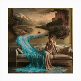 'Waterfall' 2 Canvas Print