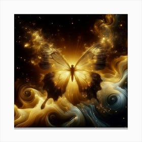 Butterfly In The Sky 18 Canvas Print