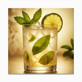 Iced Mojito 1 Canvas Print