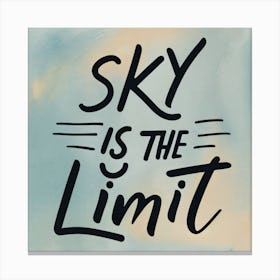 Sky Is The Limit Canvas Print