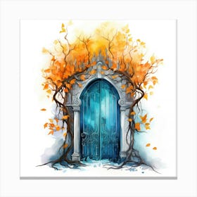 Door To The Forest Canvas Print