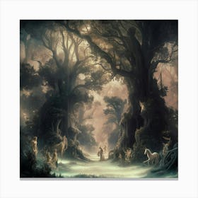 Fairy Forest Canvas Print