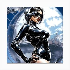 Catwoman 4 Canvas Print