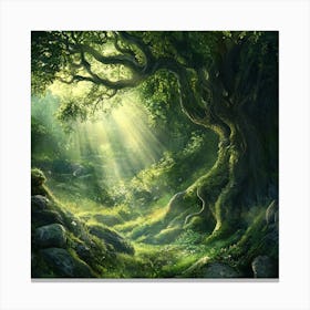 Fairy Forest Canvas Print