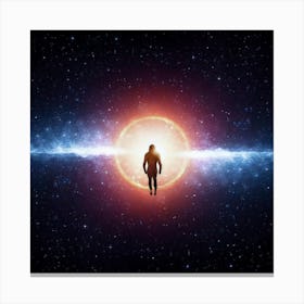 Space Stock Videos & Royalty-Free Footage Canvas Print