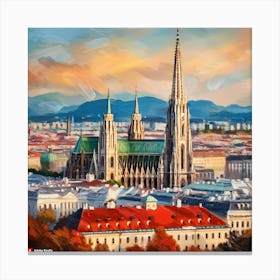 St Peter'S Cathedral 1 Canvas Print