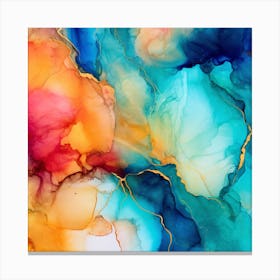 Abstract Watercolor Painting 9 Canvas Print