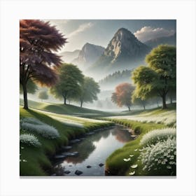 Peaceful Landscapes 2023 11 02t214813 1 Canvas Print