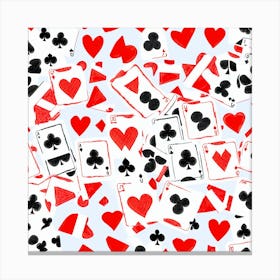 Playing Cards 1 Canvas Print