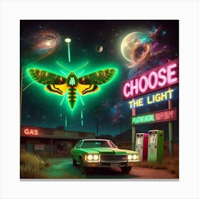 Choose The Light 5 Canvas Print