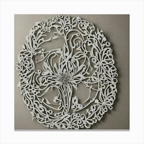 Floral Wall Art 4 Canvas Print