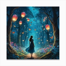 Fairytale Forest Canvas Print