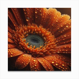 Gerbera Flower Canvas Print