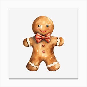 Gingerbread Man 16 Canvas Print