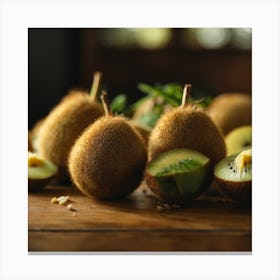 Kiwi Fruit Canvas Print