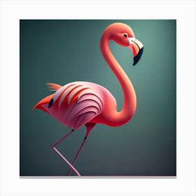 Flamingo 8 Canvas Print