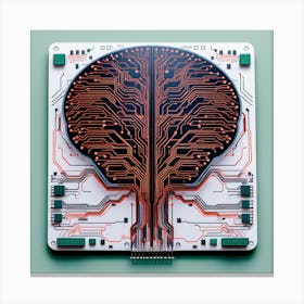 Circuit Board 1 Canvas Print