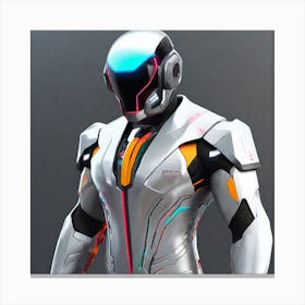 Futuristic Suit 8 Canvas Print