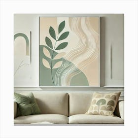 Elegant_Gold_Leaf_Print Canvas Print