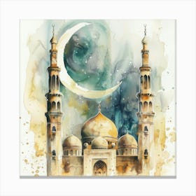Islamic Mosque 11 Canvas Print