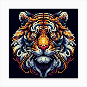 Creative Wild Animal Representation 16 Canvas Print