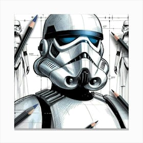 Stormtrooper 38 Canvas Print