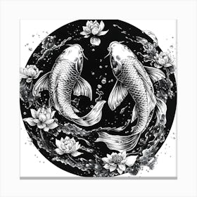 Koi Fish 7 Canvas Print