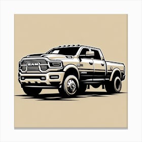 Ram 3500 Canvas Print