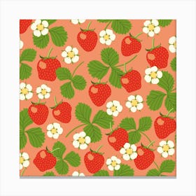 Strawberry Bliss Canvas Print